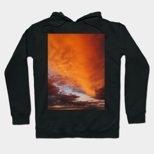 autumn sunset sky Hoodie